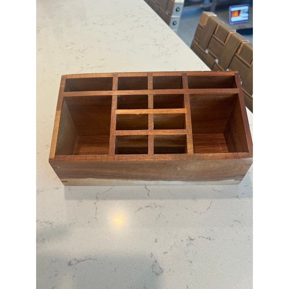 Wooden makeup Storage
